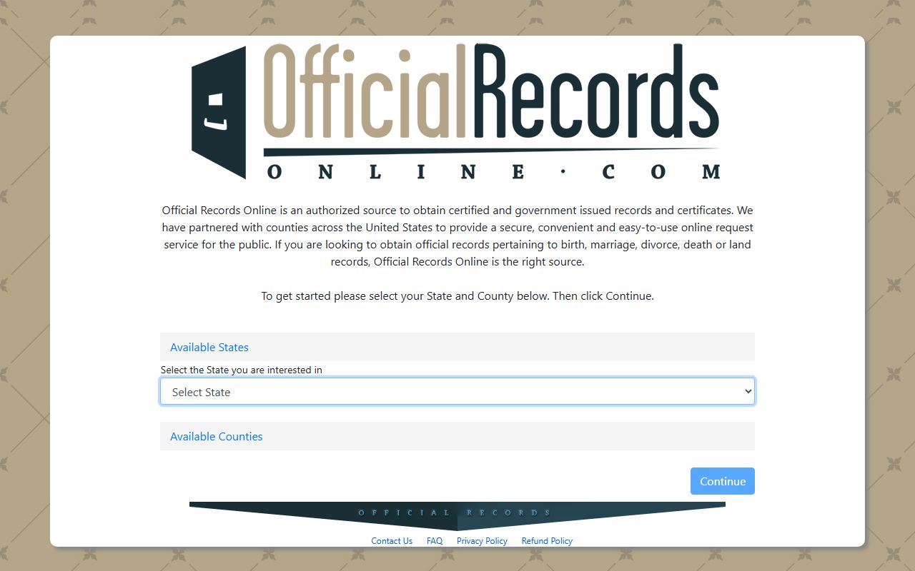 Jefferson County marriage records certified copy ordering